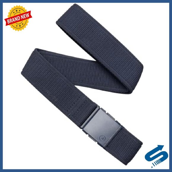 Slim Stretch Belt Metal-Free Buckle Adjustable Travel-Friendly 1.25\